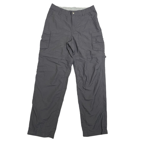 REI Pants - REI Co-op Womens Sahara Convertible Pants Grey 8 Nylon Hiking Outdoor Zip Off